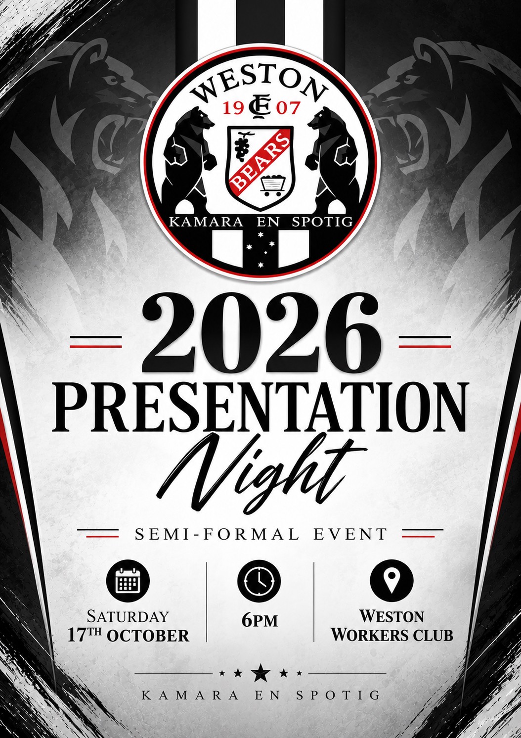 Weston Bears Presentation